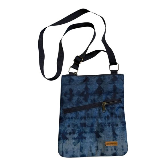 Eddie Bauer Connect Tech Blue Nylon Crossbody Bag – Adjustable Strap – Unisex – - Picture 1 of 4